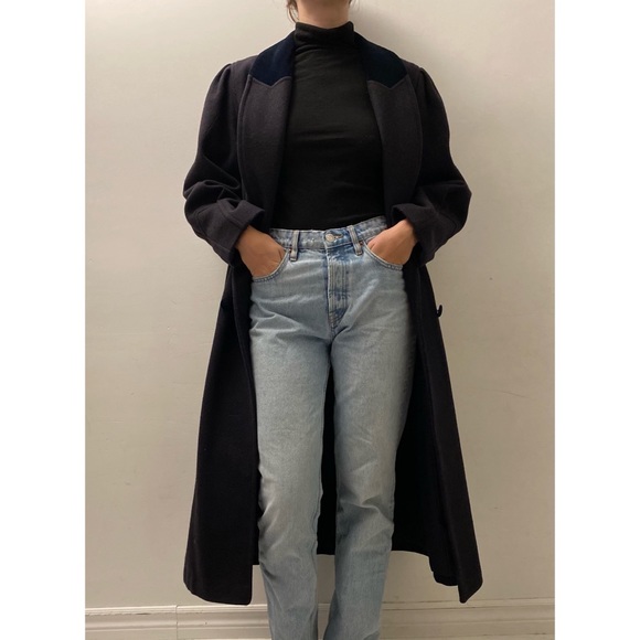 Vintage Caviar Wool Coat - Picture 4 of 8